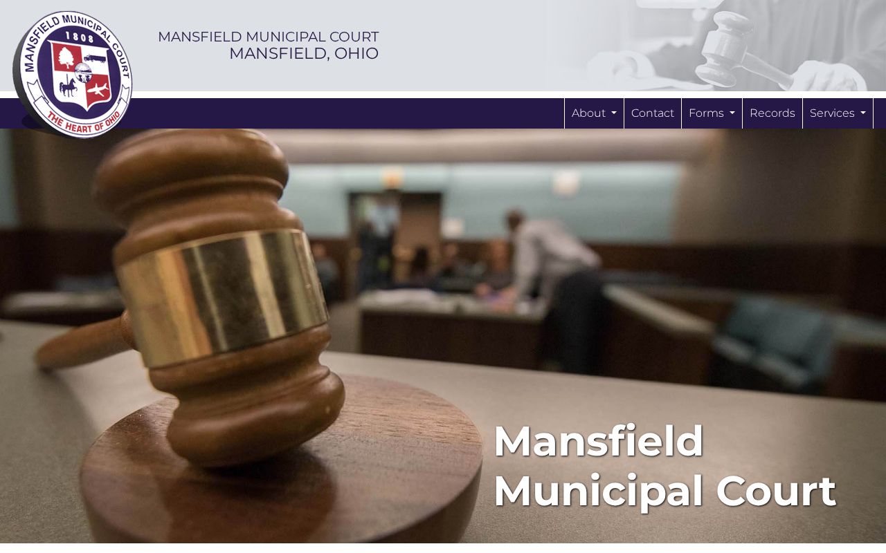 Mansfield residents directory Mansfield Municipal Court official page